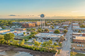 View of McKinney, Texas