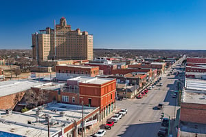 View of Mineral Wells, Texas